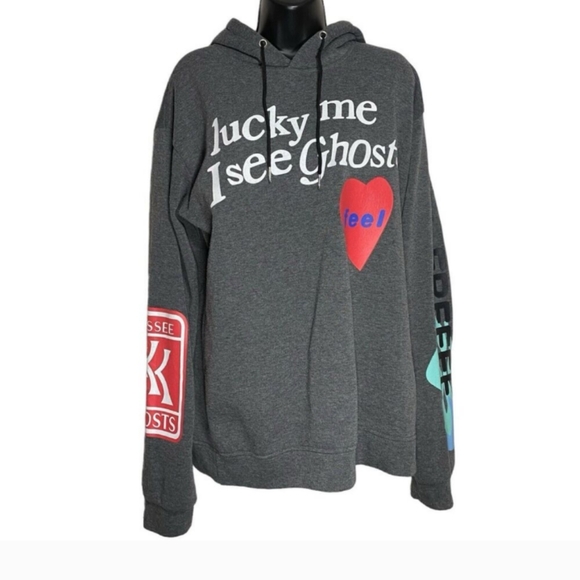 The Lucky Me Hoodie Gray #New - Picture 5 of 5
